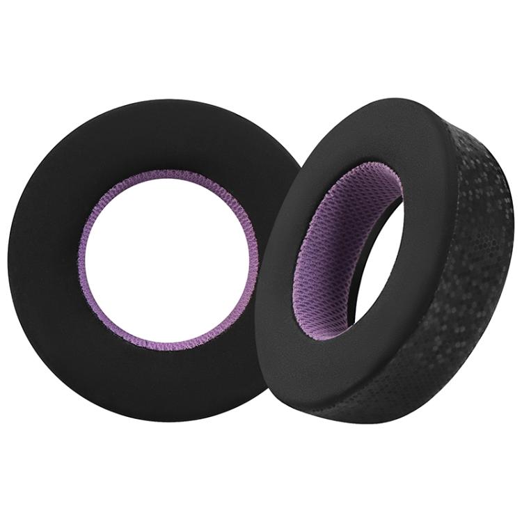 2pcs Magic Ice Skin Earphone Replacement Earpads Pads For Beyerdynamic DT700 PROX / DT900 PROX(Black Purple) - Earmuff & Pad by buy2fix | Online Shopping UK | buy2fix