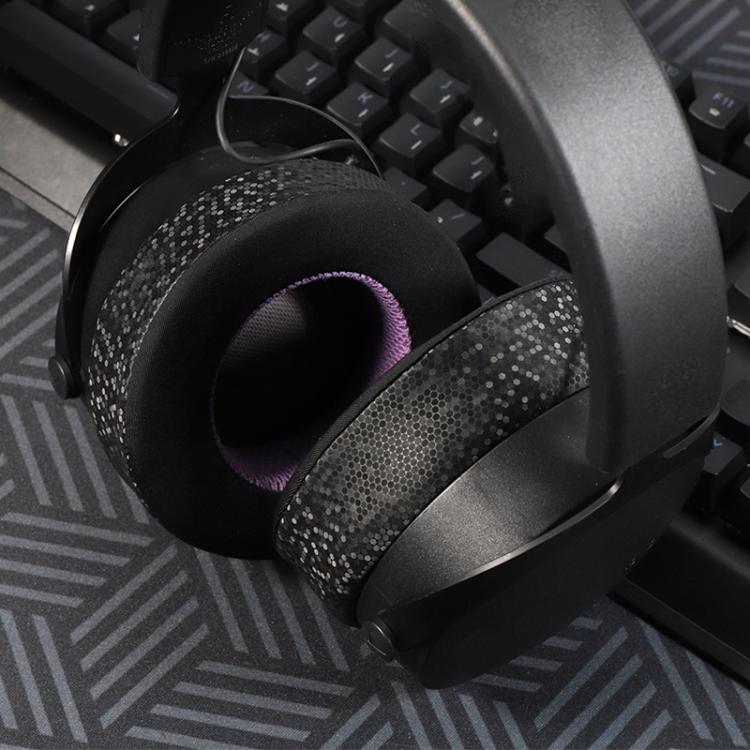 2pcs Magic Ice Skin Earphone Replacement Earpads Pads For Beyerdynamic DT700 PROX / DT900 PROX(Black Purple) - Earmuff & Pad by buy2fix | Online Shopping UK | buy2fix