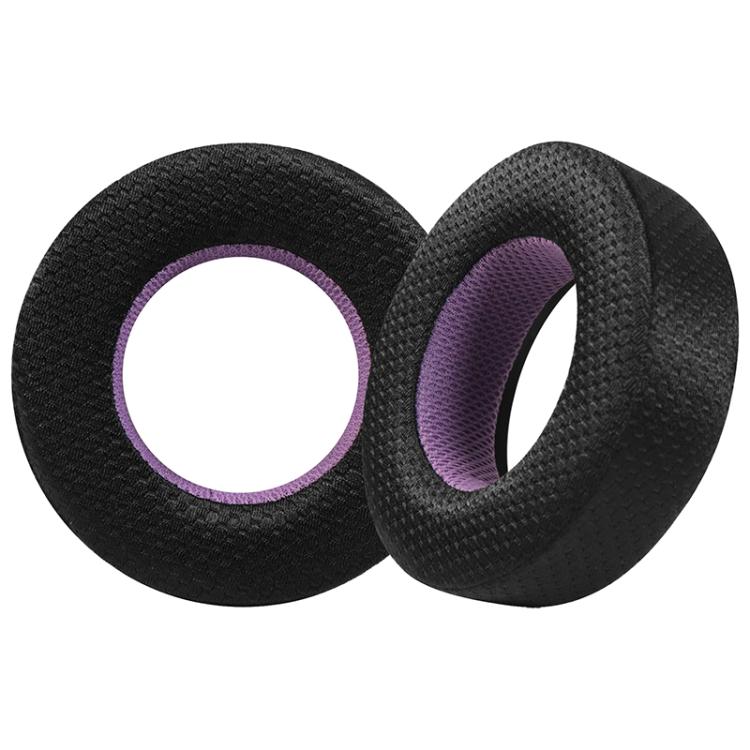 2pcs Breathable Mesh Earphone Replacement Earpads Pads For Beyerdynamic DT700 PROX / DT900 PROX(Black Purple) - Earmuff & Pad by buy2fix | Online Shopping UK | buy2fix