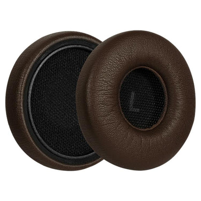 1 Pair Protein Leather Earphone Replacement Earpads Pads For Beyerdynamic AVENTHO(Brown) - Earmuff & Pad by buy2fix | Online Shopping UK | buy2fix