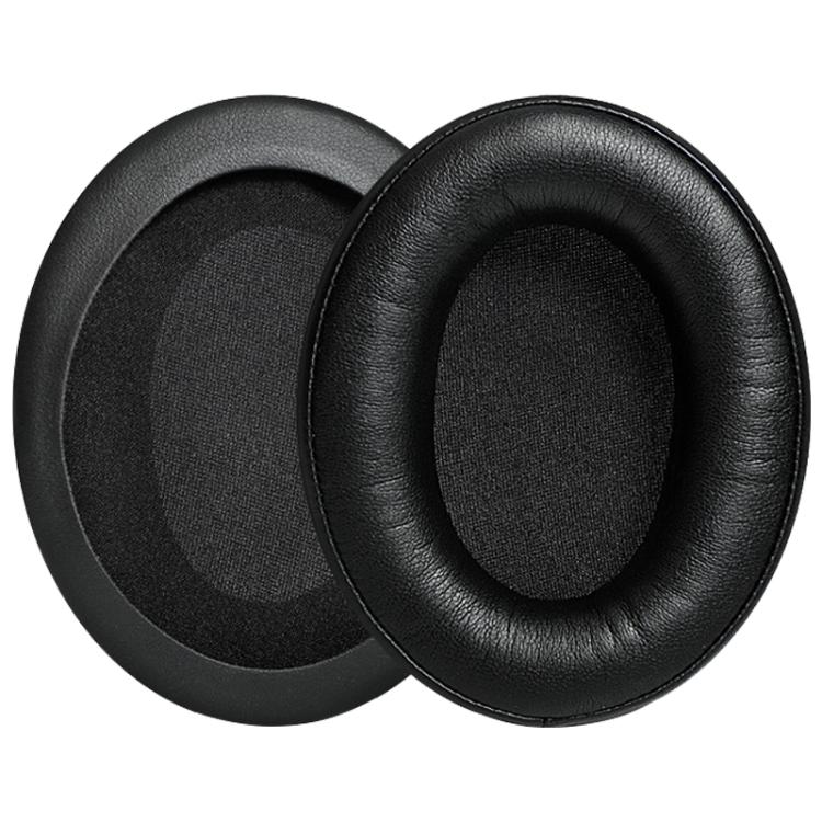 2pcs Protein Leather Splicing Earphone Replacement Earpads Pads For HyperX Cloud 1 / I / 2 / II / 3(Black) - Earmuff & Pad by buy2fix | Online Shopping UK | buy2fix