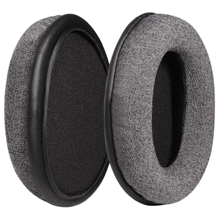 2pcs Skin-friendly Cloth Earphone Replacement Earpads Pads For HyperX Cloud 1 / I / 2 / II / 3(Grey) - Earmuff & Pad by buy2fix | Online Shopping UK | buy2fix