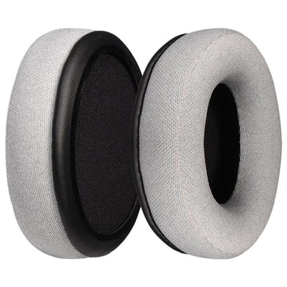 2pcs Skin-friendly Cloth Splicing Earphone Replacement Earpads Pads For HyperX Cloud 1 / I / 2 / II / 3(Light Grey) - Earmuff & Pad by buy2fix | Online Shopping UK | buy2fix