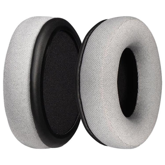 2pcs Skin-friendly Cloth Splicing Earphone Replacement Earpads Pads For HyperX Cloud 1 / I / 2 / II / 3(Light Grey) - Earmuff & Pad by buy2fix | Online Shopping UK | buy2fix