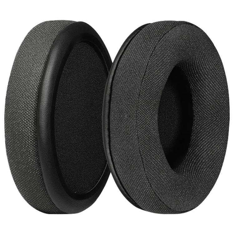 2pcs Skin-friendly Cloth Splicing Earphone Replacement Earpads Pads For HyperX Cloud 1 / I / 2 / II / 3(Dark Grey) - Earmuff & Pad by buy2fix | Online Shopping UK | buy2fix