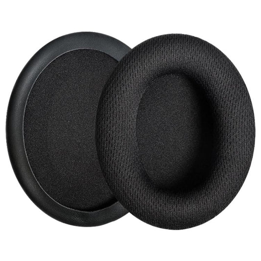 2pcs BK Cloth Earphone Replacement Earpads Pads For HyperX Cloud 1 / I / 2 / II / 3(Black) - Earmuff & Pad by buy2fix | Online Shopping UK | buy2fix