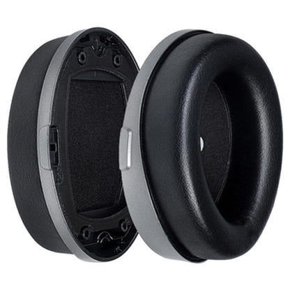 1 Pair Protein Leather Earphone Replacement Earpads Pads with Plastic Buckle For HyperX Cloud Orbit S / Audeze(Black) - Earmuff & Pad by buy2fix | Online Shopping UK | buy2fix