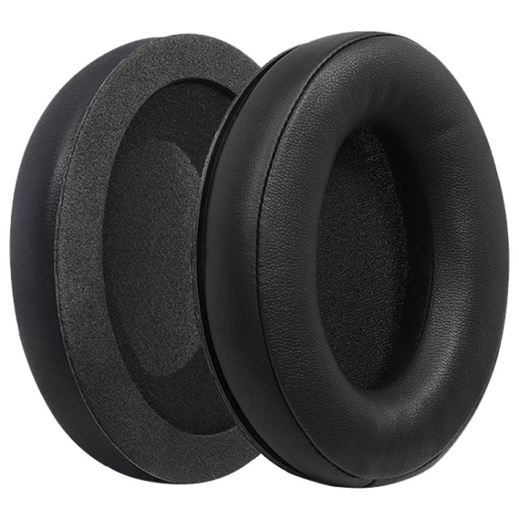 2pcs Protein Leather Splicing Earphone Replacement Earpads Pads For HyperX Revolver S(Black) - Earmuff & Pad by buy2fix | Online Shopping UK | buy2fix