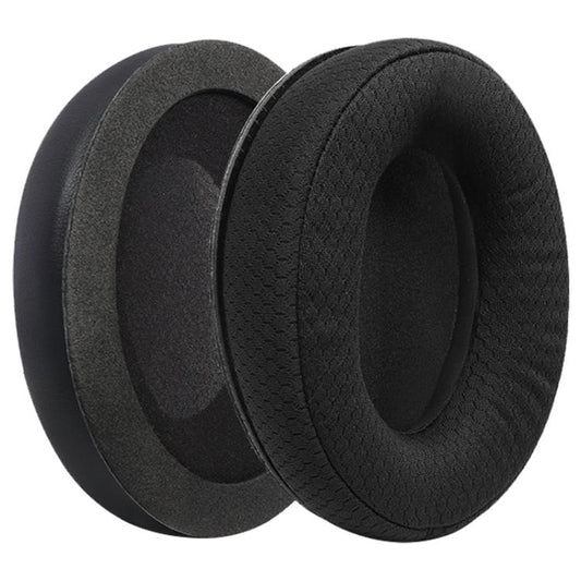 2pcs Football Net Splicing Earphone Replacement Earpads Pads For HyperX Revolver S(Black) - Earmuff & Pad by buy2fix | Online Shopping UK | buy2fix