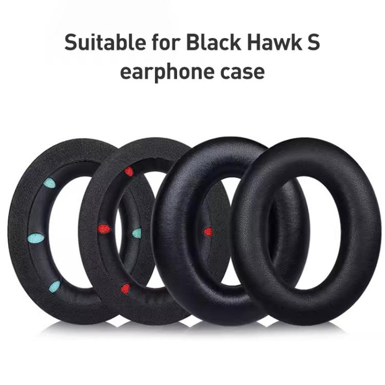 2pcs Tuning Cotton Earphone Replacement Earpads Pads For HyperX Revolver S(Black) - Earmuff & Pad by buy2fix | Online Shopping UK | buy2fix