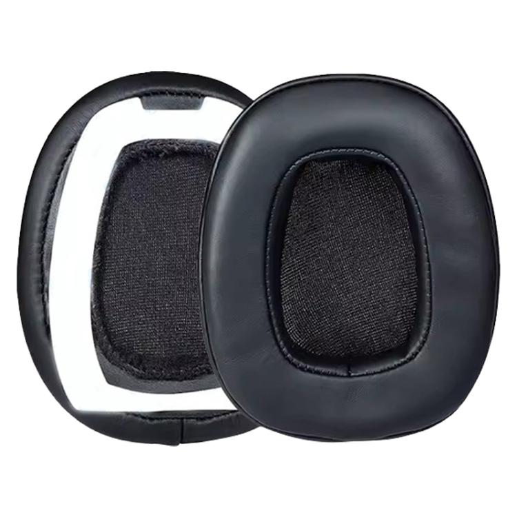 2pcs Protein Leather Earphone Replacement Earpads Pads For Skullcandy Crusher Over-Ear(Black) - Earmuff & Pad by buy2fix | Online Shopping UK | buy2fix