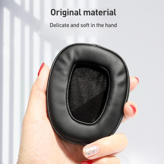 2pcs Protein Leather Earphone Replacement Earpads Pads For Skullcandy Crusher Over-Ear(Black) - Earmuff & Pad by buy2fix | Online Shopping UK | buy2fix