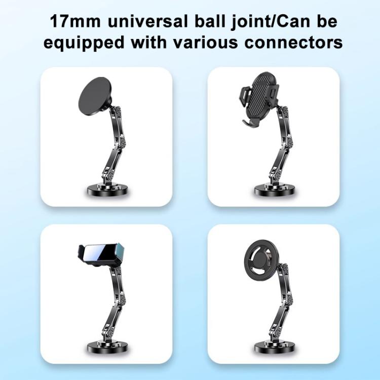360 Degree Rotating Adhesive Magnetic Car Holder, Type:2-folding - Universal Car Holders by buy2fix | Online Shopping UK | buy2fix