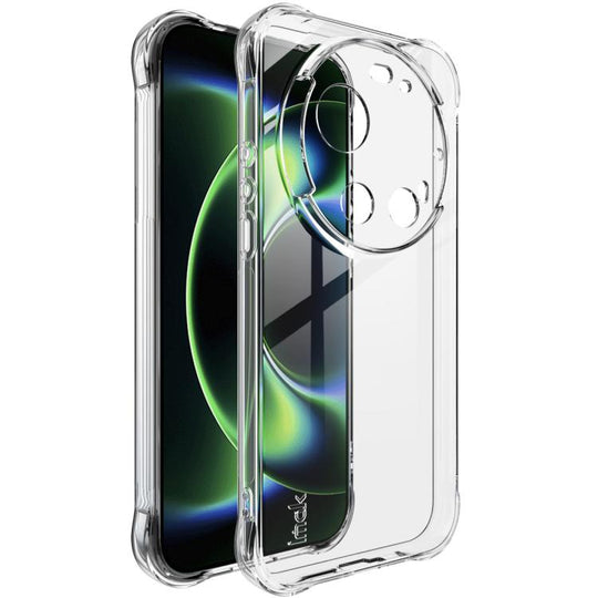For Xiaomi 17 Ultra imak Shockproof Airbag TPU Phone Case(Transparent)
