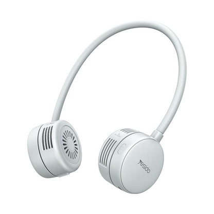 Yesido YF17 Portable Surround Neck Fan(Grey White) - Electric Fans by Yesido | Online Shopping UK | buy2fix