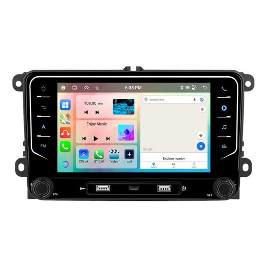 For Volkswagen Android 15 7 inch Wireless CarPlay Car Player Central Control Navigation Machine, Specification:Standard - Car MP3 & MP4 & MP5 by buy2fix | Online Shopping UK | buy2fix