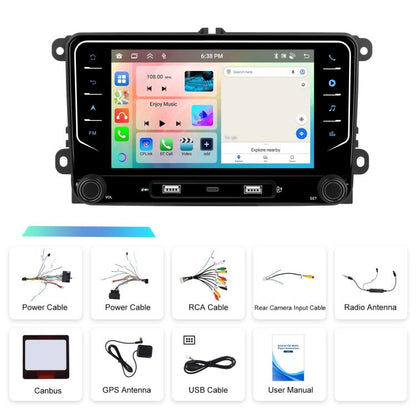 For Volkswagen Android 15 7 inch Wireless CarPlay Car Player Central Control Navigation Machine, Specification:Standard - Car MP3 & MP4 & MP5 by buy2fix | Online Shopping UK | buy2fix