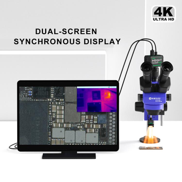 Mijing RC12-4K Ultra HD Independent Thermal Imaging Connected Most Microscope - Microscope Magnifier Series by MIJING | Online Shopping UK | buy2fix