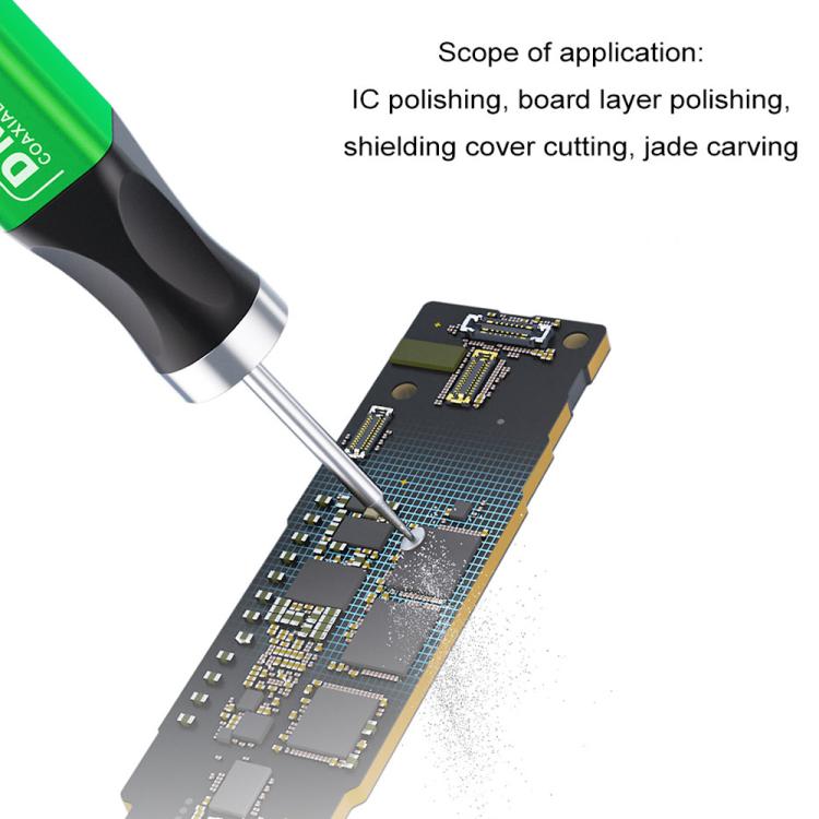 Mijing DM-12 Coaxial Polishing Pen with 7 Grinding Heads - Polishing Repair by MIJING | Online Shopping UK | buy2fix