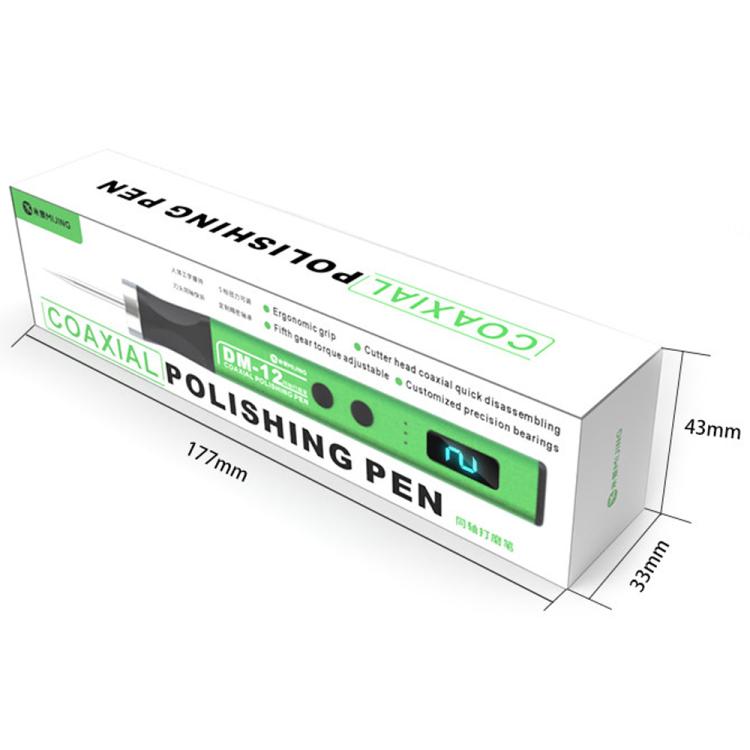 Mijing DM-12 Coaxial Polishing Pen with 7 Grinding Heads - Polishing Repair by MIJING | Online Shopping UK | buy2fix