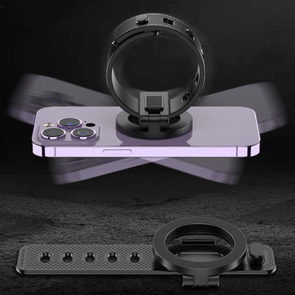 MagSafe Magnetic Wrist Strap Holder Portable Lazy Bracket(Black) - Universal Car Holders by buy2fix | Online Shopping UK | buy2fix