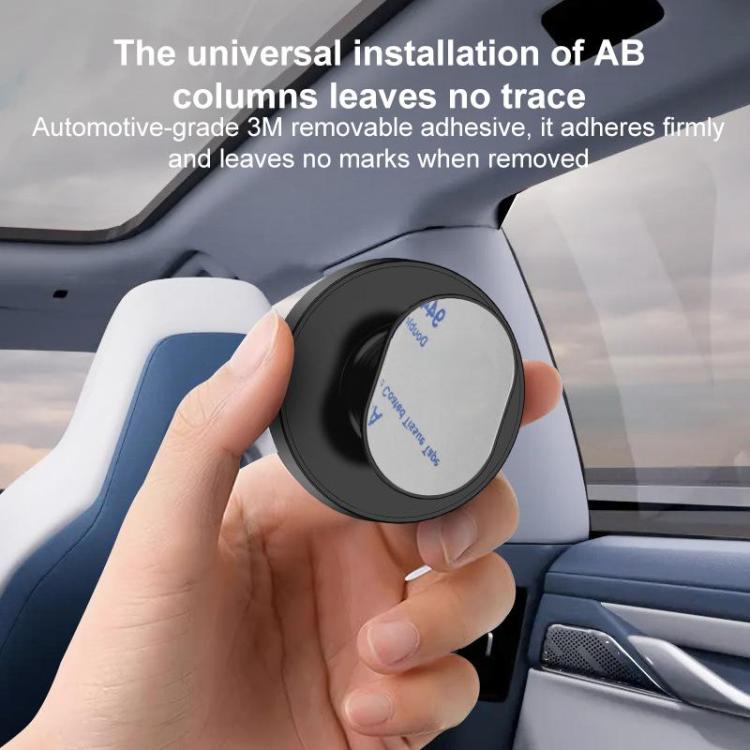 Car Rear Seat Blind Spot Wide-angle Auxiliary Mirror(Black) - Convex Mirror & Accessories by buy2fix | Online Shopping UK | buy2fix
