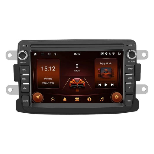 For Dacia Android 15 7 inch Wireless CarPlay Car Player Car Central Control Navigation Machine, Specification:Standard+AHD+Microphone - Car MP3 & MP4 & MP5 by buy2fix | Online Shopping UK | buy2fix