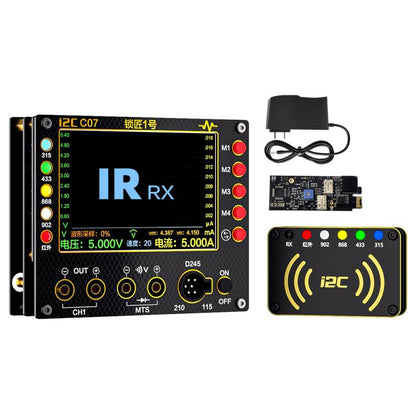 i2C C07 Locksmith No.1 Remote Control Frequency Tester Multimeter, Plug: EU Plug(Configuration 2) - Test Tools by i2C | Online Shopping UK | buy2fix