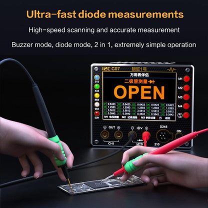 i2C C07 Locksmith No.1 Remote Control Frequency Tester Multimeter, Plug: EU Plug(Configuration 2) - Test Tools by i2C | Online Shopping UK | buy2fix