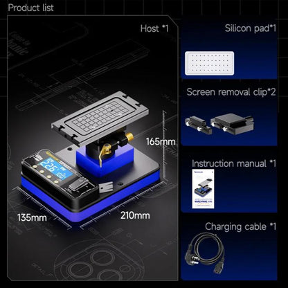 Mechanic Elite One 360 Rotating Screen Separate Machine Built-in Vacuum Pump, Plug:US Plug - Separation Equipment by MECHANIC | Online Shopping UK | buy2fix