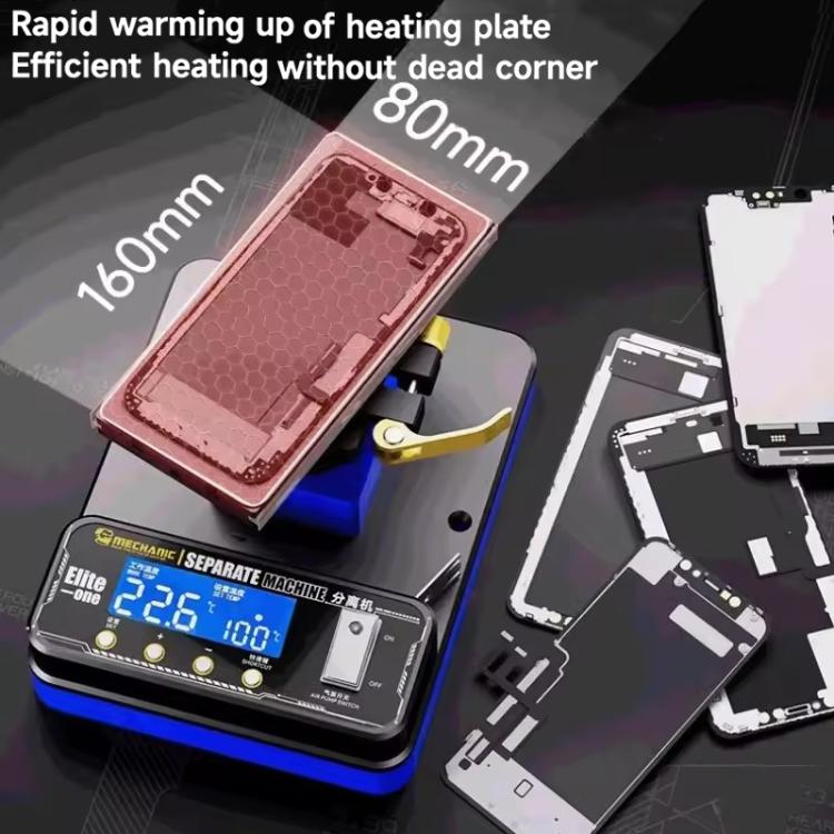 Mechanic Elite One 360 Rotating Screen Separate Machine Built-in Vacuum Pump, Plug:US Plug - Separation Equipment by MECHANIC | Online Shopping UK | buy2fix