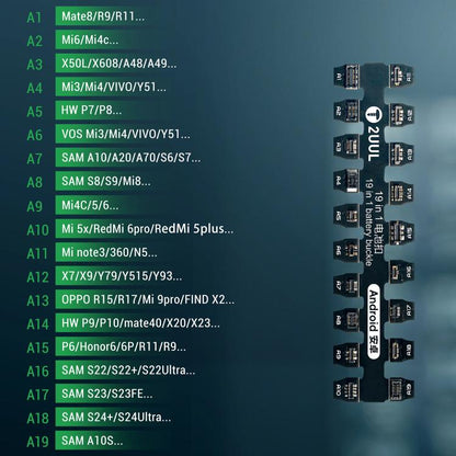 2uul PW06 19-in-1 Android Battery Buckle - Test Tools by 2UUL | Online Shopping UK | buy2fix