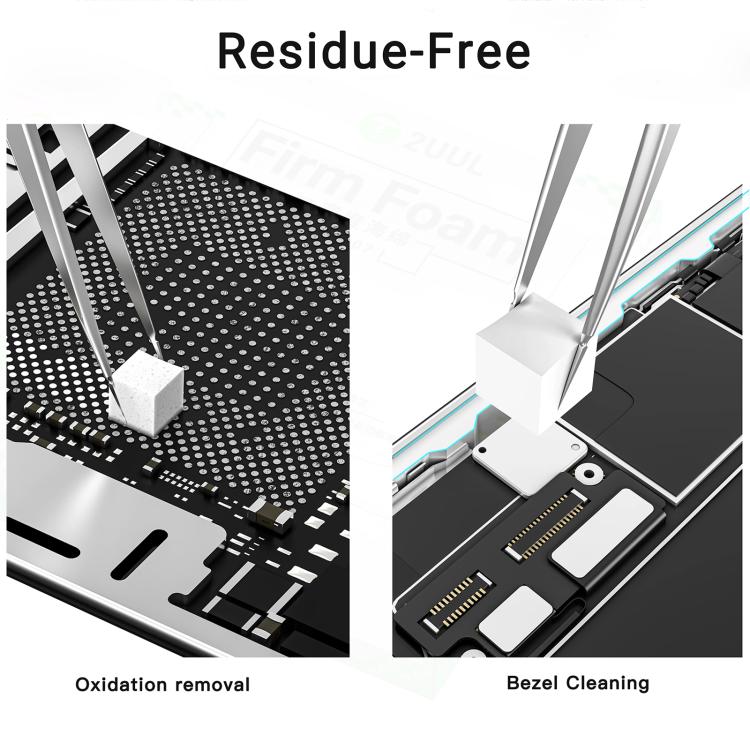 2uul 500 in 1 SC07 7x7x7mm Firm Foam High-Density Spong - Dust Remove Tool by 2UUL | Online Shopping UK | buy2fix