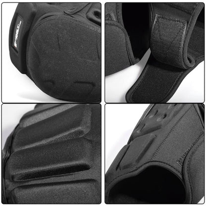 GHOST RACING GH-HX03 1 Pair Motorcycle Protective Gear Kevlar Racing Cold-proof Windproof Knee Pads, Model:No Plush Pad(Black) - Protective Gear by GHOST RACING | Online Shopping UK | buy2fix