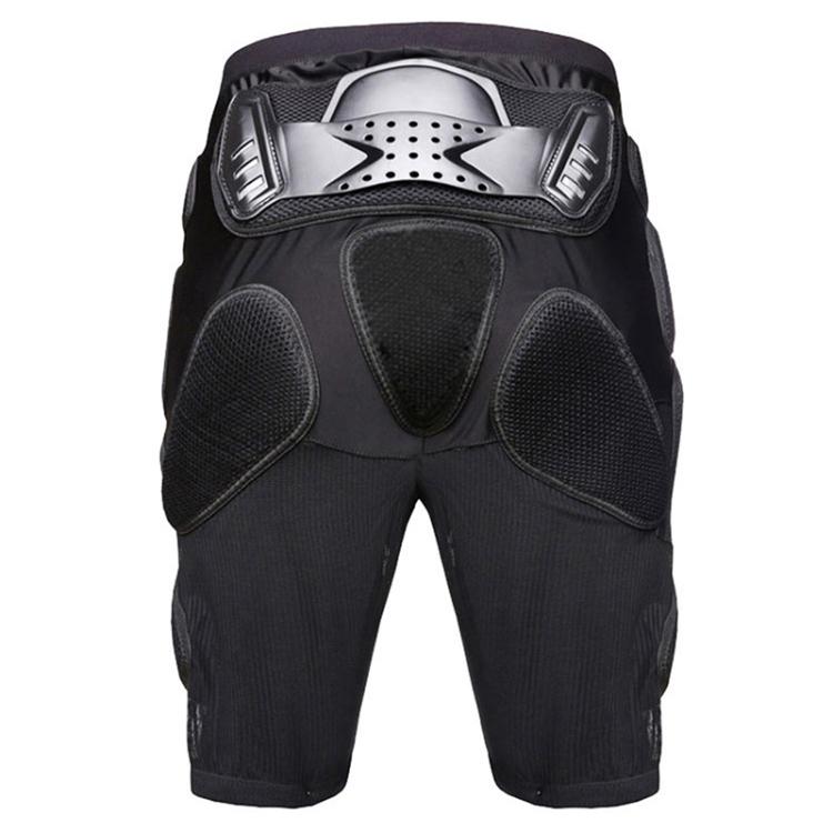 GHOST RACING K062 Off-road Motorcycle Armor Pants Racing Riding Anti-fall Hip Protector, Size:M(Black) - Protective Gear by GHOST RACING | Online Shopping UK | buy2fix