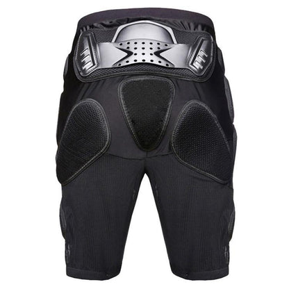 GHOST RACING K062 Off-road Motorcycle Armor Pants Racing Riding Anti-fall Hip Protector, Size:M(Black) - Protective Gear by GHOST RACING | Online Shopping UK | buy2fix