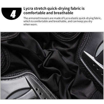 GHOST RACING K062 Off-road Motorcycle Armor Pants Racing Riding Anti-fall Hip Protector, Size:M(Black) - Protective Gear by GHOST RACING | Online Shopping UK | buy2fix