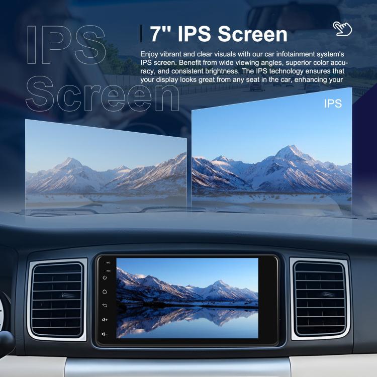 For Toyota COROLLA Android 15 7 inch Wireless CarPlay Car Player Car Central Control Navigation Machine, Specification:Standard - Car MP3 & MP4 & MP5 by buy2fix | Online Shopping UK | buy2fix