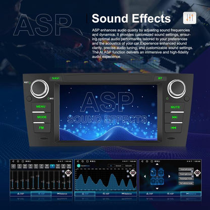 For BMW 3 Series E90 Android 15 7 inch Car CarPlay Car Navigation Reversing Image Integrated Machine, Specification:Standard+AHD+Microphone - Car MP3 & MP4 & MP5 by buy2fix | Online Shopping UK | buy2fix