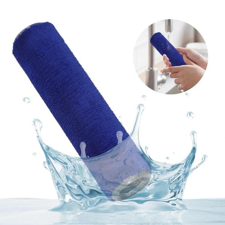 Vacuum Cleaner Cleaning Soft Velvet Roller Brush For Dyson V12(Blue) - For Dyson Accessories by buy2fix | Online Shopping UK | buy2fix