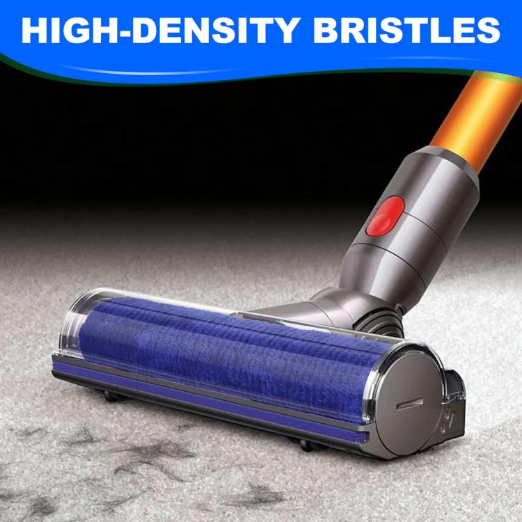 Vacuum Cleaner Cleaning Soft Velvet Roller Brush For Dyson V12(Blue) - For Dyson Accessories by buy2fix | Online Shopping UK | buy2fix