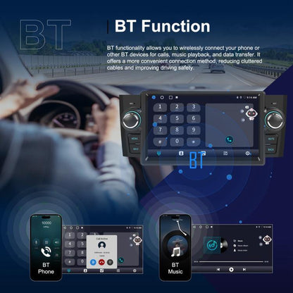 For Fiat Punto 2005-2009 Android 15 7 inch 2G+64G Car Central Control Audio Video Navigation, Specification:Standard - Car MP3 & MP4 & MP5 by buy2fix | Online Shopping UK | buy2fix