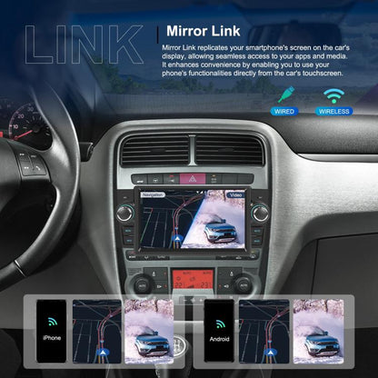 For Fiat Punto 2005-2009 Android 15 7 inch 4G+64G Car Central Control Audio Video Navigation, Specification:Standard - Car MP3 & MP4 & MP5 by buy2fix | Online Shopping UK | buy2fix