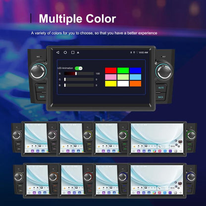 For Fiat Punto 2005-2009 Android 15 7 inch 4G+64G Car Central Control Audio Video Navigation, Specification:Standard - Car MP3 & MP4 & MP5 by buy2fix | Online Shopping UK | buy2fix