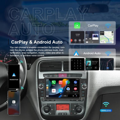 For Fiat Punto 2005-2009 Android 15 7 inch 4G+64G Car Central Control Audio Video Navigation, Specification:Standard - Car MP3 & MP4 & MP5 by buy2fix | Online Shopping UK | buy2fix