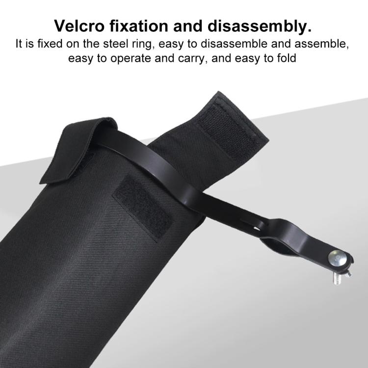 CT-824 Thickened Oxford Cloth Drum Stick Barrel Portable Drumstick Bag(Black) - Percussion Accessories by buy2fix | Online Shopping UK | buy2fix