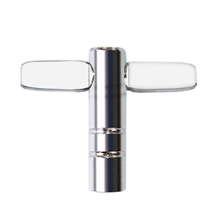 CT-826 T-shaped Square Hole Drum Key Universal Adjustment Wrench Tool for Drum Set(Silver) - Percussion Accessories by buy2fix | Online Shopping UK | buy2fix