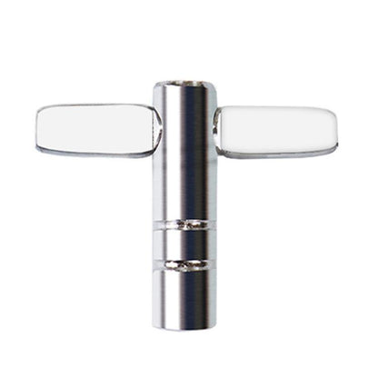 CT-826 T-shaped Square Hole Drum Key Universal Adjustment Wrench Tool for Drum Set(Silver) - Percussion Accessories by buy2fix | Online Shopping UK | buy2fix