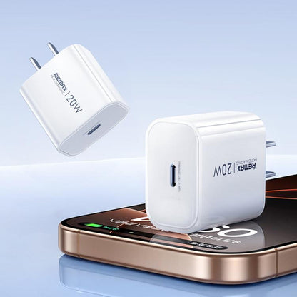 REMAX CA09 PD30W Type-C GaN Fast Charger, EU Plug(White) - USB Charger by REMAX | Online Shopping UK | buy2fix