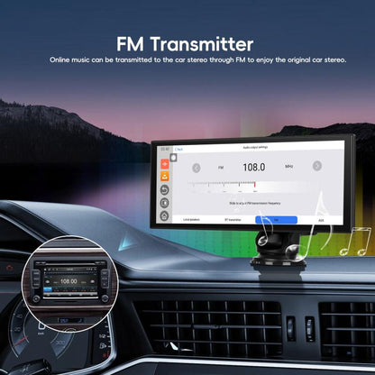 9 inch Android 15 2G+32G Car Reversing Display Monitor Screen Without Rear View Camera WiFi Version(Black) - Car Monitor by buy2fix | Online Shopping UK | buy2fix
